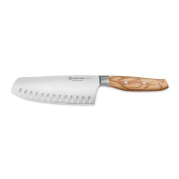 Wüsthof - Küchenmesser Santoku AMICI 17 cm Olivenholz