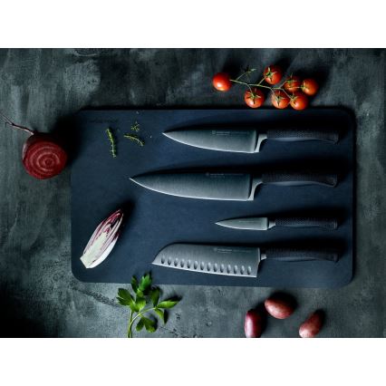 Wüsthof - Küchenmesser Santoku PERFORMER 17 cm schwarz