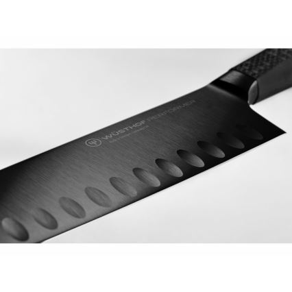 Wüsthof - Küchenmesser Santoku PERFORMER 17 cm schwarz