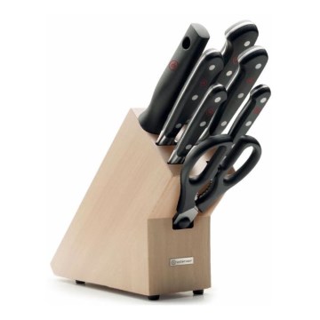 Wüsthof - Küchenmesserset im Block CLASSIC 8-teilig Esche/Beige