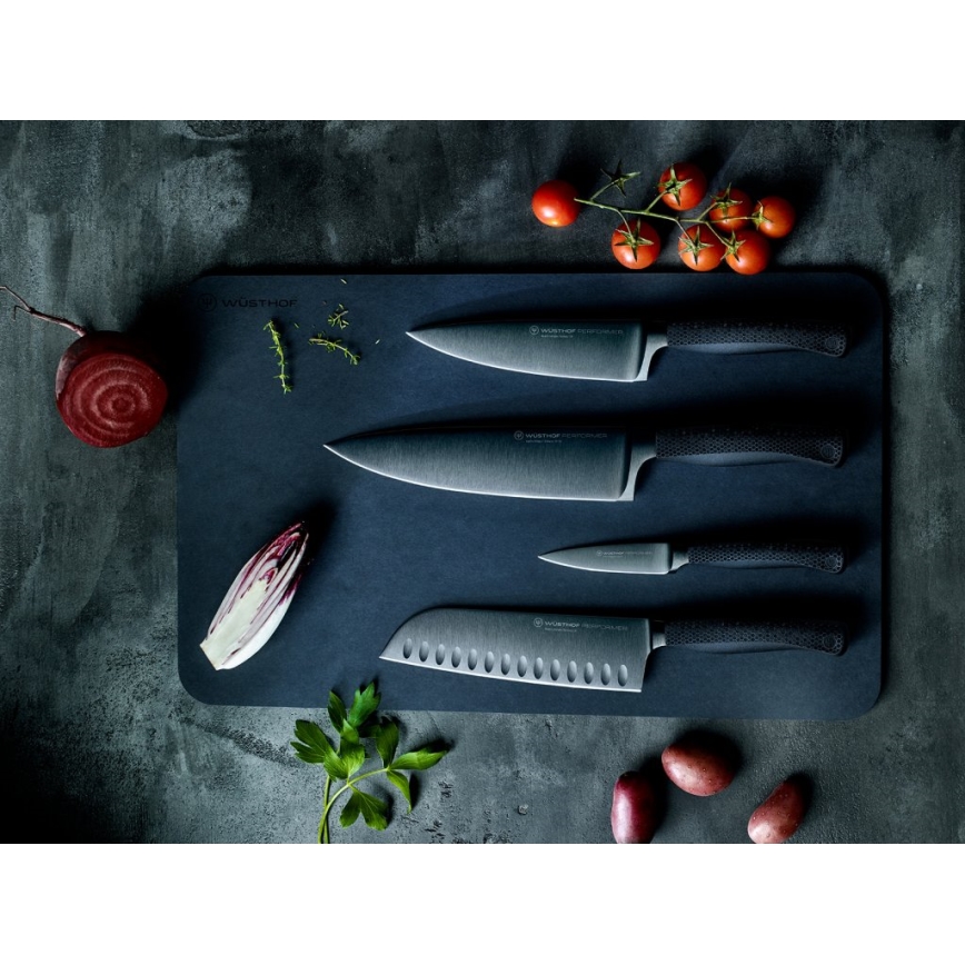 Wüsthof - Küchenmesser Kochmesser PERFORMER 16 cm schwarz