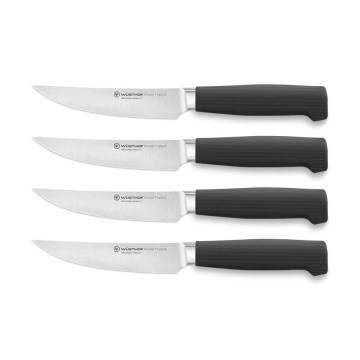Wüsthof - Steakmesser-Set PARTNER, 4-teilig, schwarz