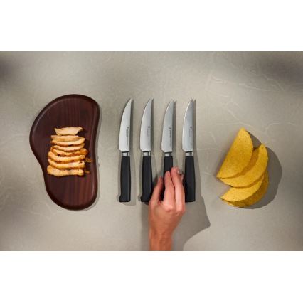 Wüsthof - Steakmesser-Set PARTNER, 4-teilig, schwarz