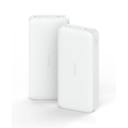 Xiaomi 20000 mAh Redmi 18W Schnellladung Power Bank Weiß
