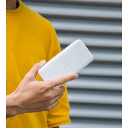 Xiaomi 20000 mAh Redmi 18W Schnellladung Power Bank Weiß