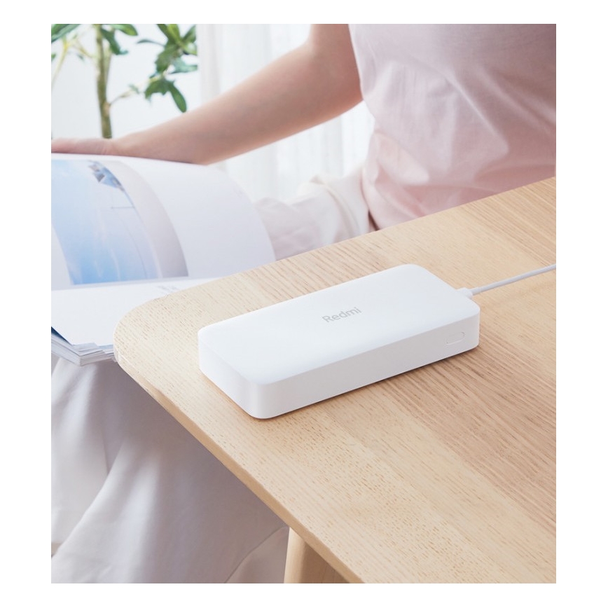 Xiaomi 20000 mAh Redmi 18W Schnellladung Power Bank Weiß