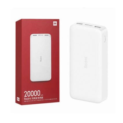 Xiaomi 20000 mAh Redmi 18W Schnellladung Power Bank Weiß