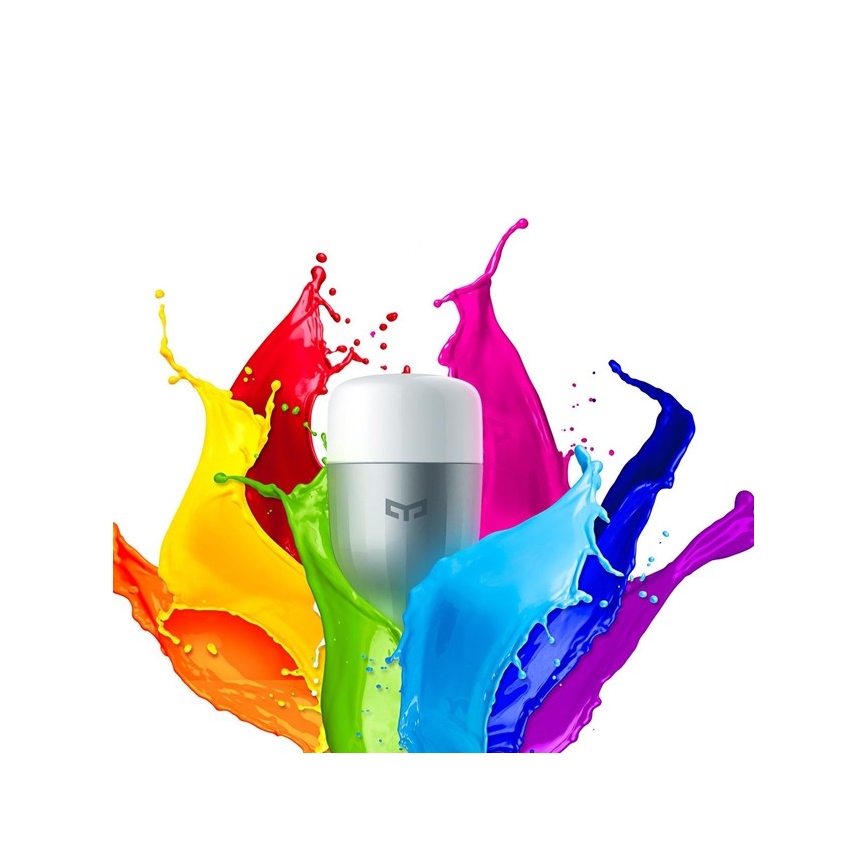 Xiaomi - LED-RGB-Dimmer-Glühbirne E27/9W/230V 1700-6500K