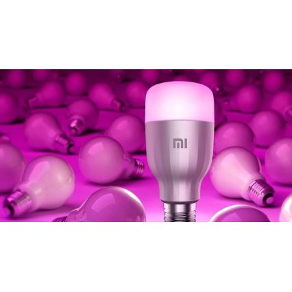 Xiaomi - LED-RGB-Dimmer-Glühbirne E27/9W/230V 1700-6500K