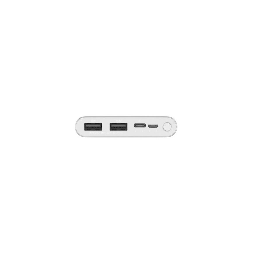 Xiaomi Mi PowerBank 3 Schnell-Ladung 10000mAh Silber