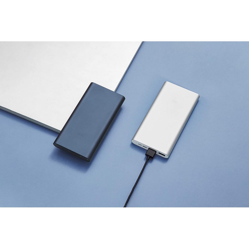 Xiaomi Mi PowerBank 3 Schnell-Ladung 10000mAh Silber