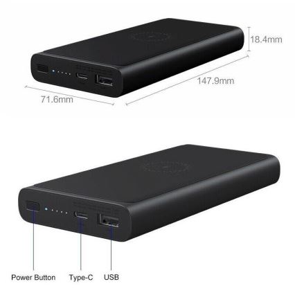 Xiaomi Mi Wireless Power Bank Essential 10000 mAh Schwarz