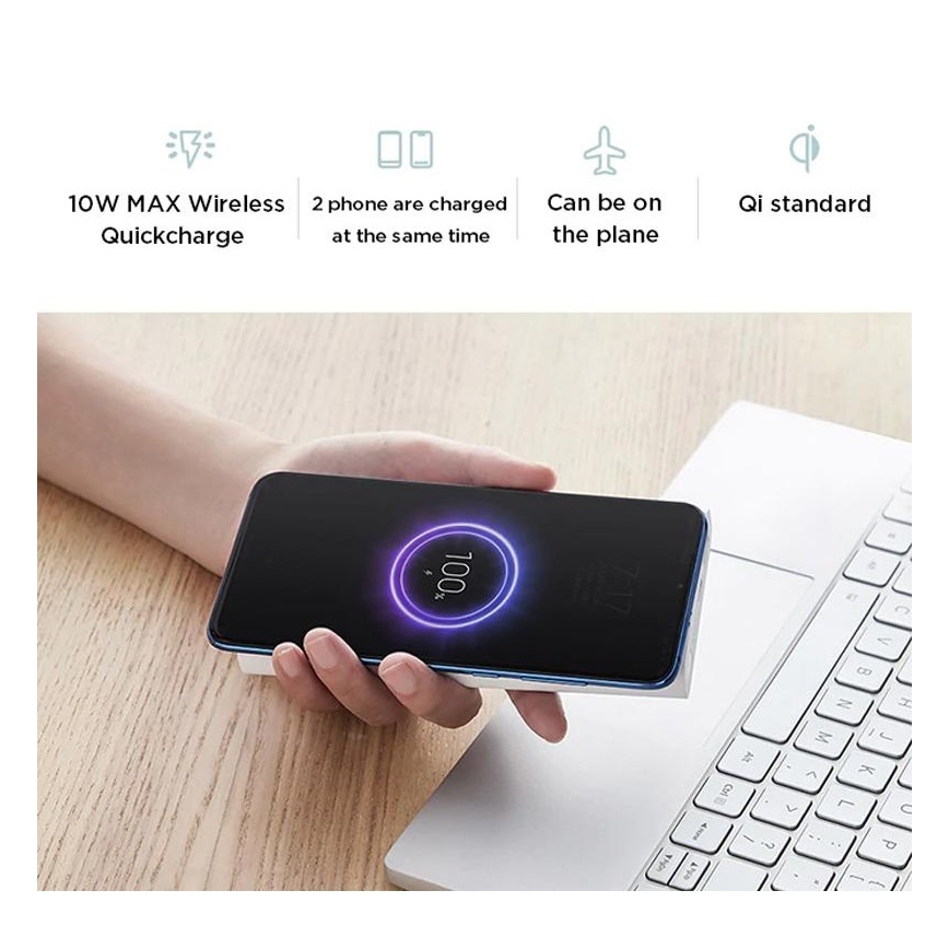 Xiaomi Mi Wireless Power Bank Essential 10000 mAh Schwarz