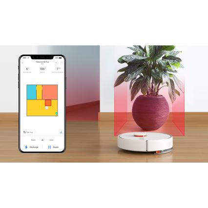 Xiaomi Smart Roborock S6 Pure 58W Wi-Fi weiß