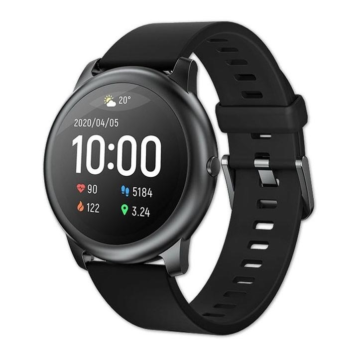 Xiaomi - Smartwatch HAYLOU LS05 Solar Bluetooth IP68 schwarz |  Beleuchtung.de