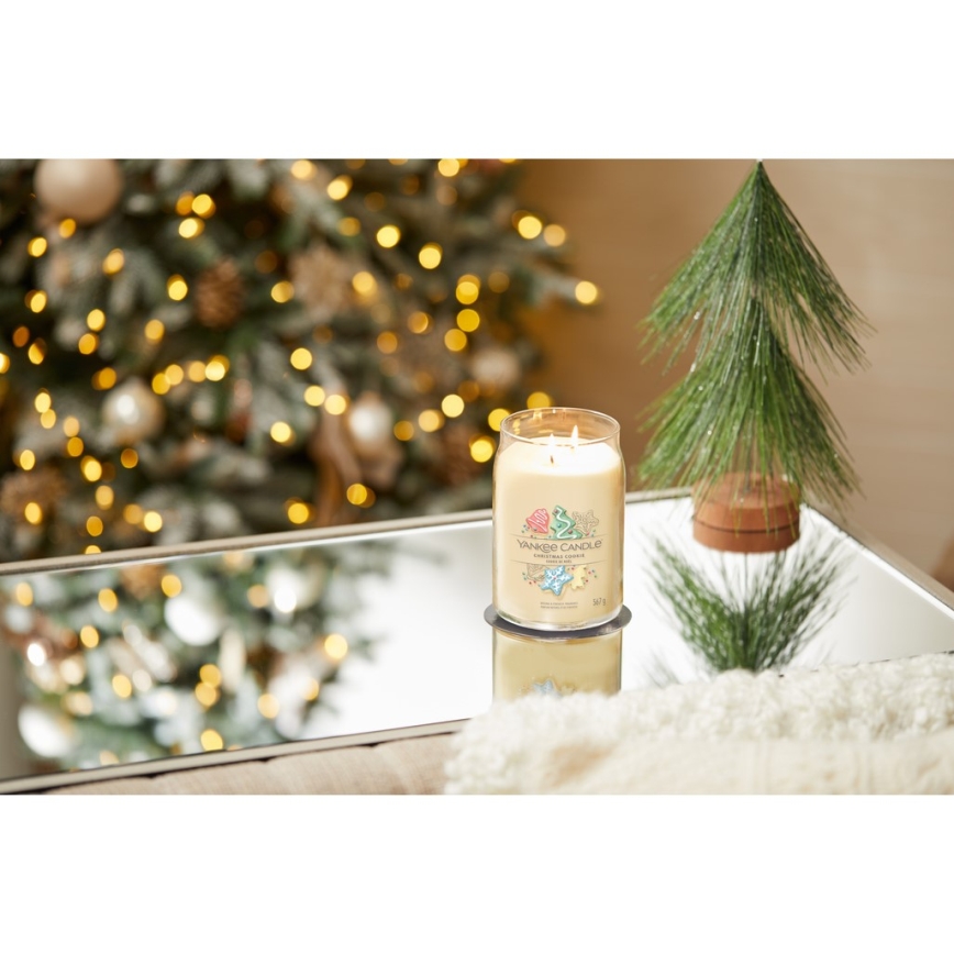 Yankee Candle - Duftkerze CHRISTMAS COOKIE groß 567g 60-90 Std.
