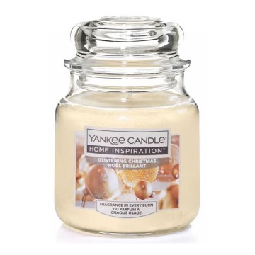 Yankee Candle - Duftkerze GLISTENING CHRISTMAS klein 104g 20-30 Std.