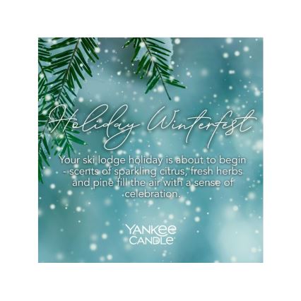 Yankee Candle - Duftkerze HOLIDAY WINTERFEST groß 567g 60-90 Std.