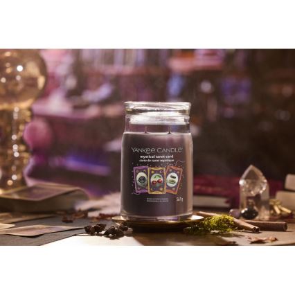 Yankee Candle - Duftkerze MYSTICAL TAROT CARD, groß, 567g, Brenndauer 60–90 Stunden