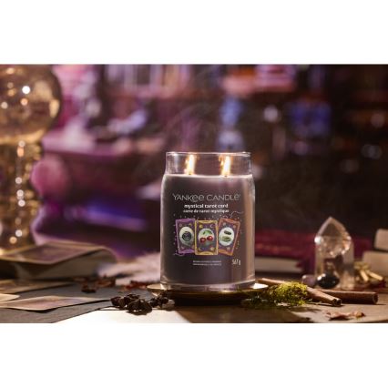 Yankee Candle - Duftkerze MYSTICAL TAROT CARD, groß, 567g, Brenndauer 60–90 Stunden