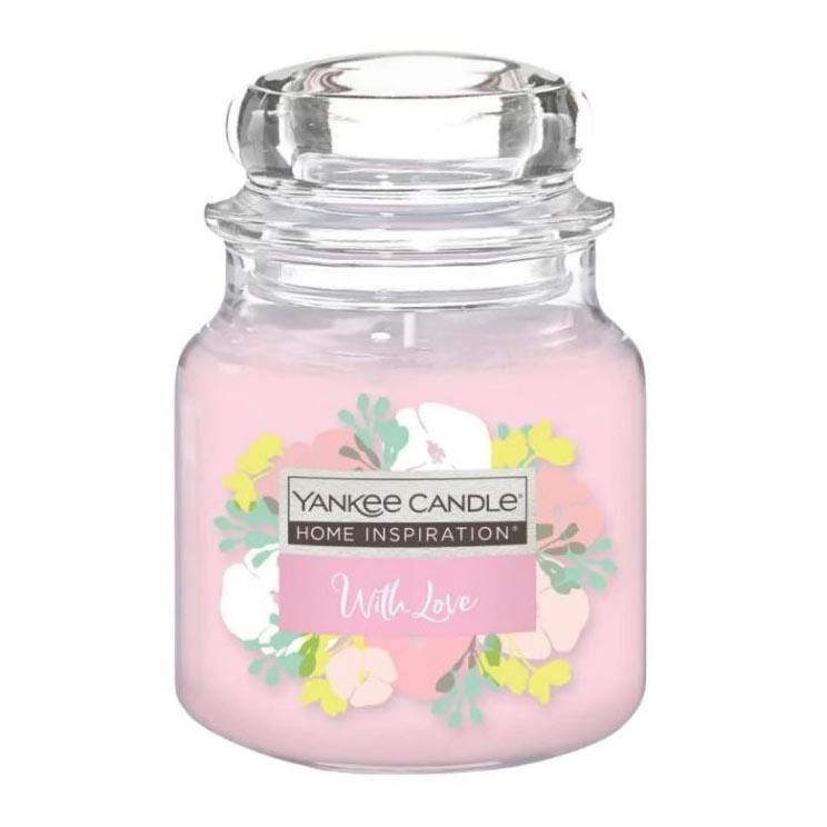 Yankee Candle - Duftkerze WITH LOVE medium 340g 65-75 Stunden