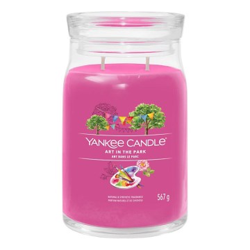 Yankee Candle - große Duftkerze ART IN THE PARK 567g 60-90 Std.
