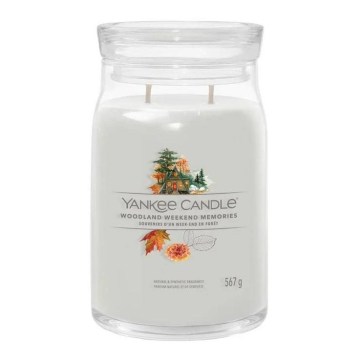 Yankee Candle - große Duftkerze WOODLAND WEEKEND MEMORIES 567g 60-90 Std.