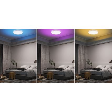 Yeelight - Dimmbare LED-RGB-Badezimmerleuchte ARWEN 450C LED/50W/230V IP50 CRI 90 + Fernbedienung Wi-Fi/BT