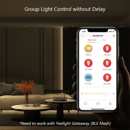 Yeelight - LED dimmbare Einbauleuchte MESH DOWNLIGHT M2 PRO LED/8W/230V Bluetooth