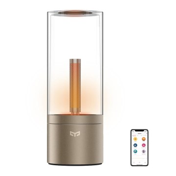 Yeelight - LED dimmbare Tischlampe CANDELA LED/6,5W/5V 2100 mAh Bluetooth