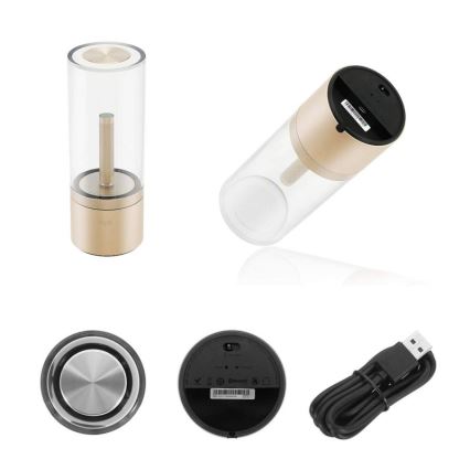 Yeelight - LED dimmbare Tischlampe CANDELA LED/6,5W/5V 2100 mAh Bluetooth