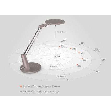 Yeelight - LED dimmbare Tischleuchte SERENE LED/15W/230V Wi-Fi Ra95