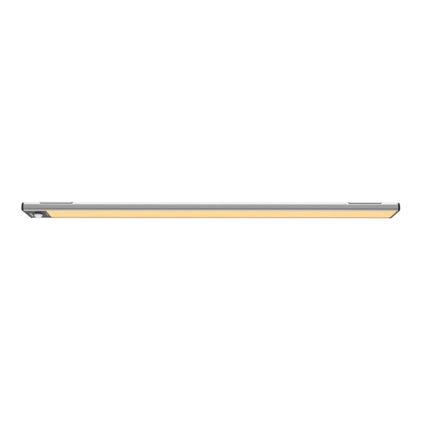 Yeelight - LED dimmbares, wiederaufladbares Möbellicht mit Sensor LED/2,3W/1500 mAh 2700K 40 cm Silber