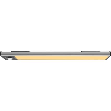 Yeelight - LED dimmbares, wiederaufladbares Möbellicht mit Sensor LED/1,8W/1100 mAh 4000K 20 cm Silber