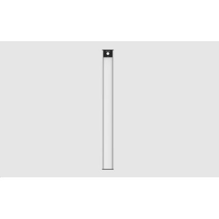 Yeelight - LED dimmbares, wiederaufladbares Möbellicht mit Sensor LED/2,3W/1500 mAh 2700K 40 cm Silber