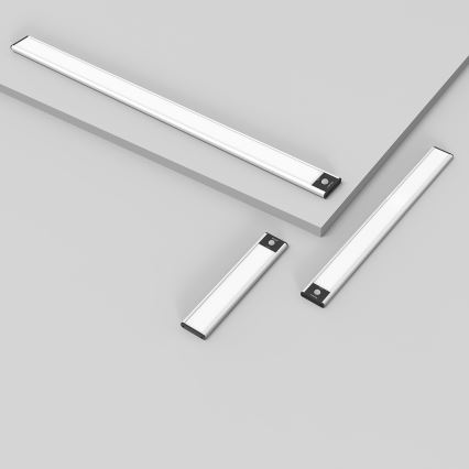 Yeelight - LED dimmbares, wiederaufladbares Möbellicht mit Sensor LED/2,4W/2200 mAh 4000K 60 cm Silber