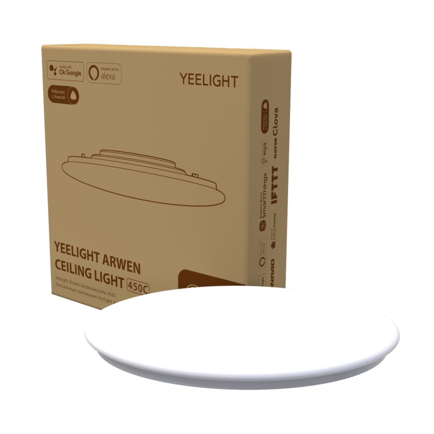 Yeelight - LED RGB dimmbares Leuchtmittel ARWEN 450C LED/50W/230V IP50 CRI 90 + Fernbedienung Wi-Fi/BT