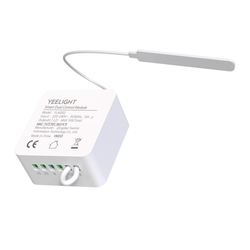 Yeelight - Schalter für Stromkreis 230V/10A Wi-Fi/Bluetooth