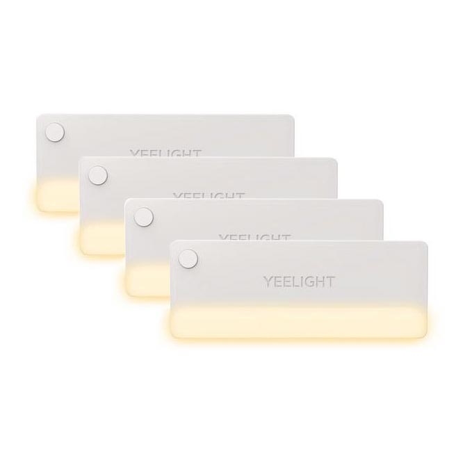 Yeelight - SET 4x LED Möbelbeleuchtung mit Sensor LED/0,15W/5V 2700K 300 mAh