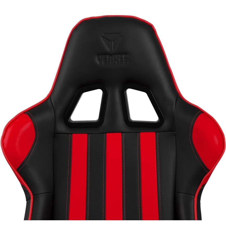 Yenkee – Gaming-Stuhl schwarz/rot