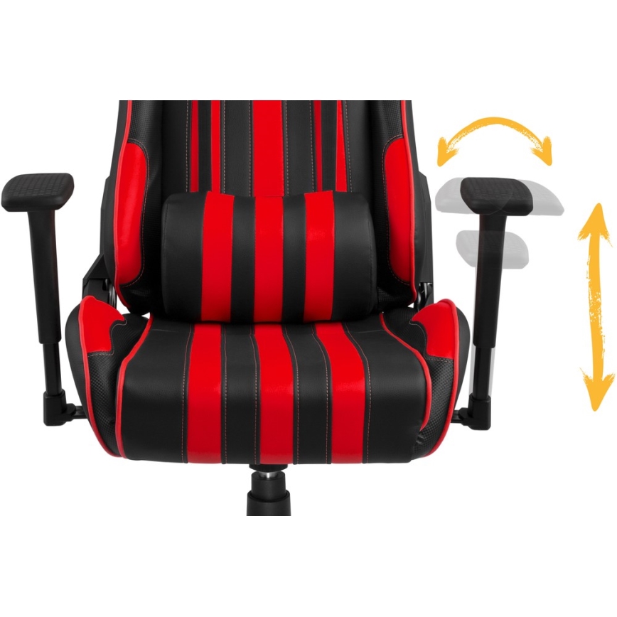 Yenkee – Gaming-Stuhl schwarz/rot
