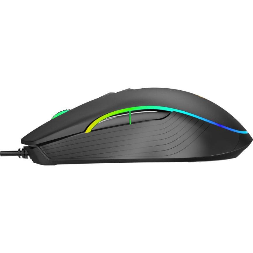Yenkee – LED RGB Gaming Maus 4800 DPI 9 Tasten schwarz