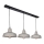 Zambelis 1653 - Deckenleuchte an Kabel 3xE27/40W/230V Beton