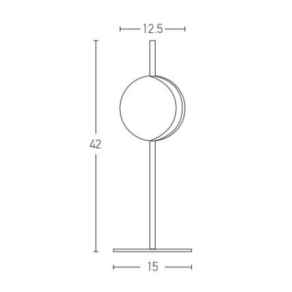 Zambelis 2004 - LED-Tischlampe LED/8W/230V