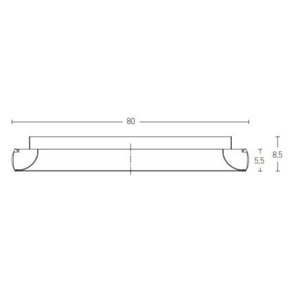 Zambelis 2058 - Dimmbare LED-Deckenleuchte LED/60W/230V d 80 cm golden