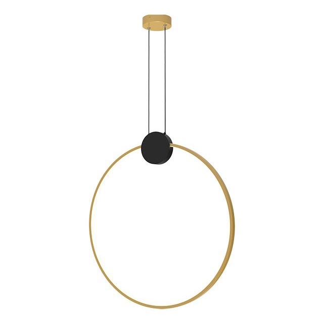 Zambelis 23094 - Dimmbare LED-Hängeleuchte an Schnur LED/24W/230V 3000K golden