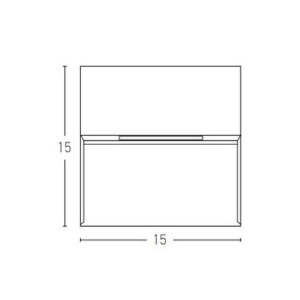 Zambelis E241-G - LED-Outdoor-Treppenbeleuchtung LED/6W/230V IP65 anthrazit