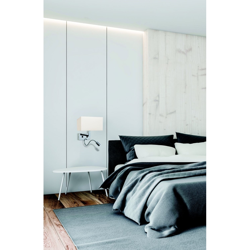 Zambelis H51 - LED Flexibles Leuchtmittel LED/3W + 1xE27/40W/230V