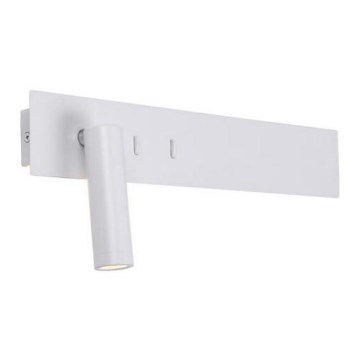 Zambelis H52 - LED Wandleuchte LED/3W + LED/10W/230V Weiß