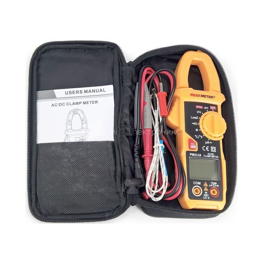 Zangenmultimeter 2xAAA
